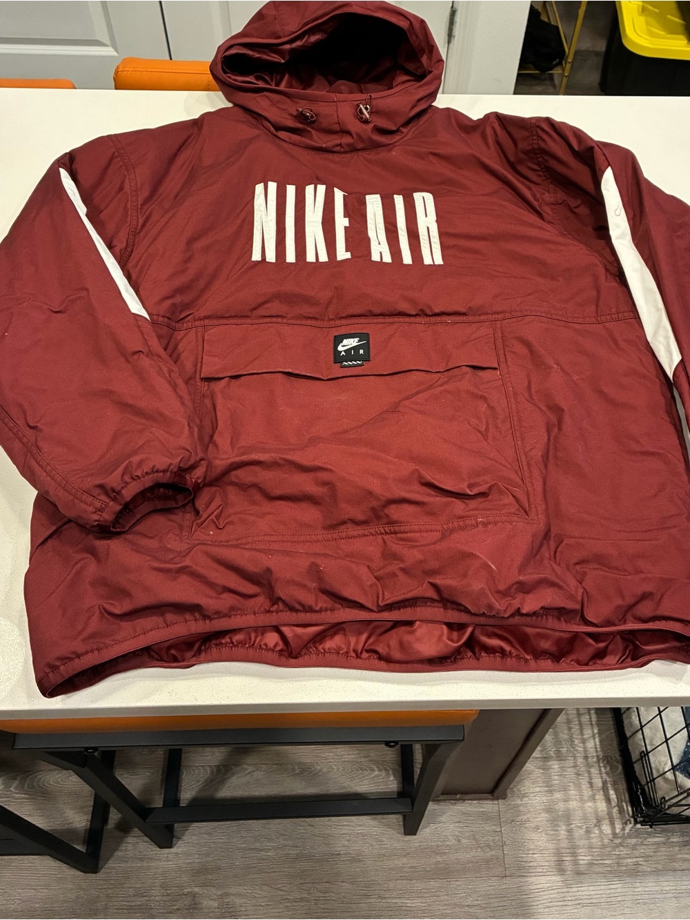Nike Air Anorak Windbreaker Jacket Size Large